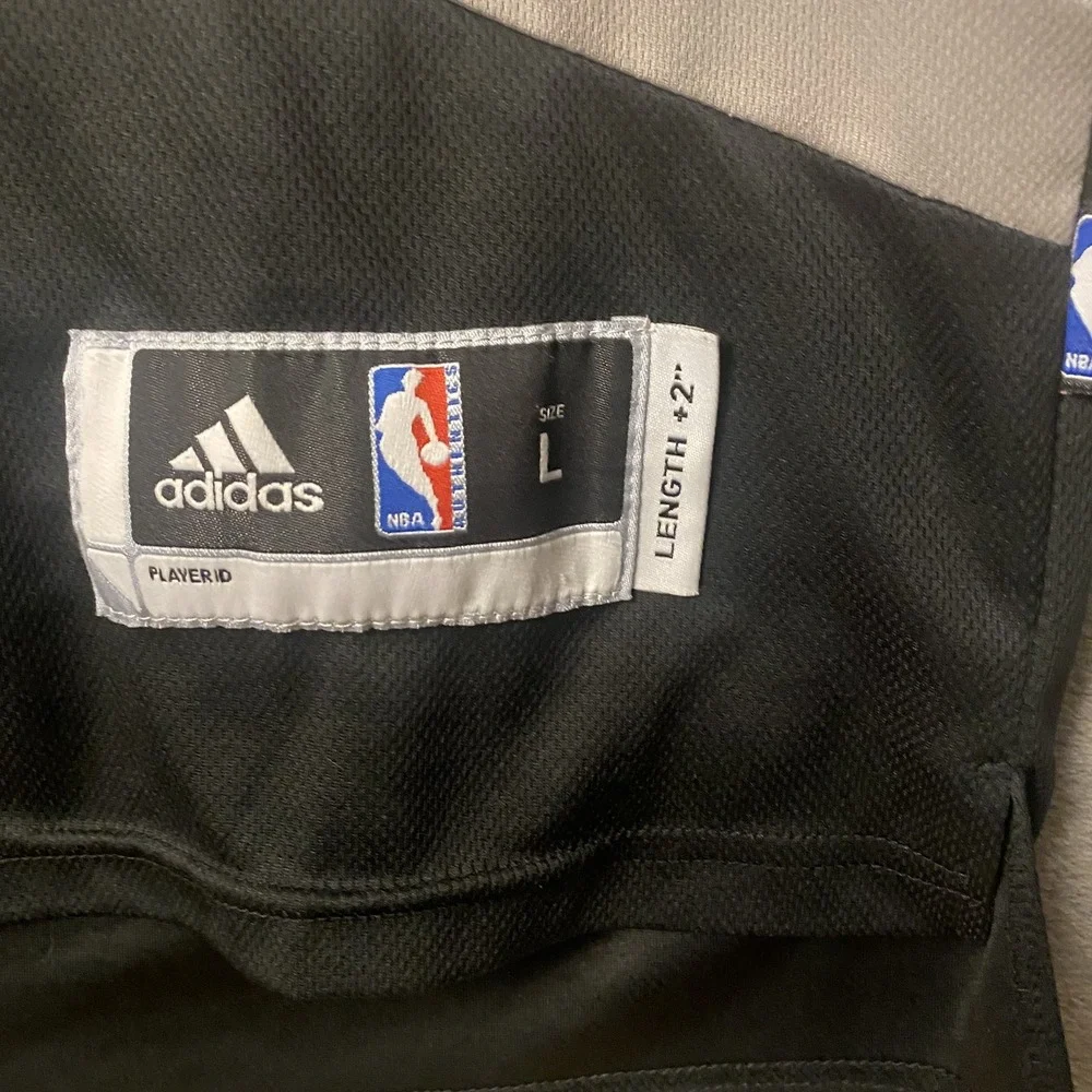 Adidas Men's Large Lillard Portland Jersey Black Red NBA
